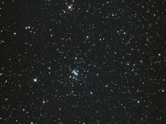 Trumpler 1 (= Czernik 4) in der Cassiopeia – der Sternhaufen mit dem Balken