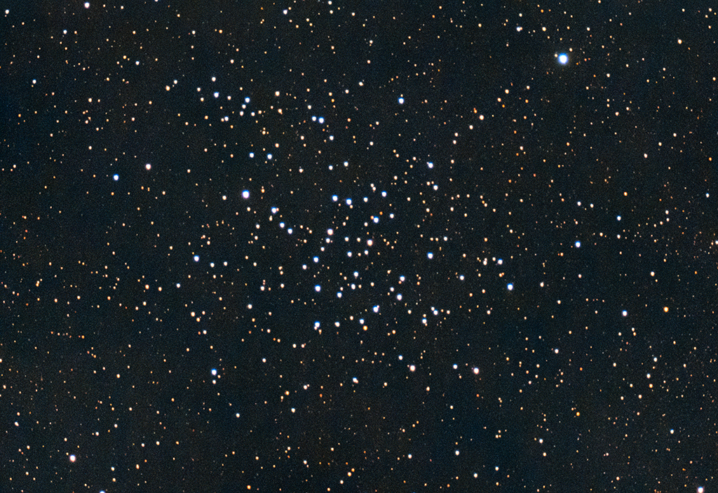 M23 offener Sternhaufen mit der Vaonis Stellina
