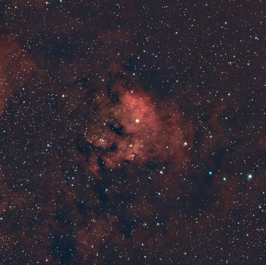 NGC7822 Emissionsnebel als Teil von SH2-171