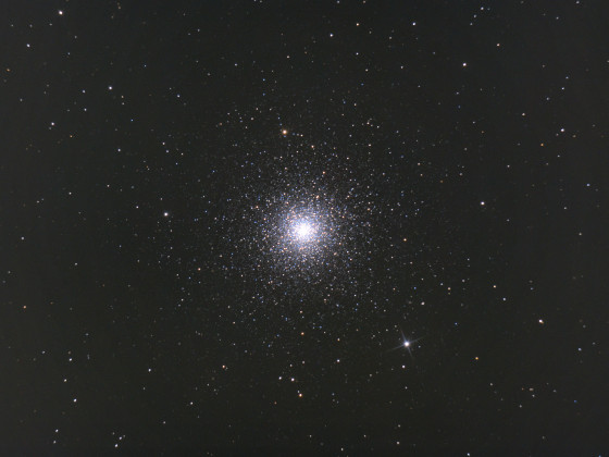 Messier 3 - erste Mal gedithert