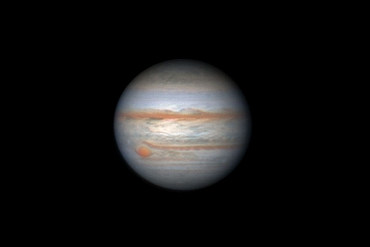Jupiter am 26. Juli 2022 (IR-RGB)