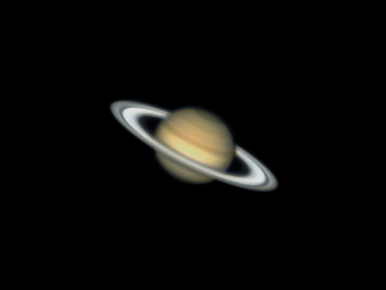 Saturn am 29. Juli 2022 bei nur 18° Höhe!