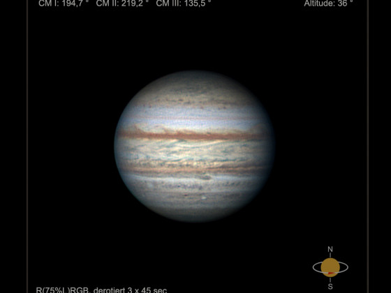 Jupiter am 04.08.2022