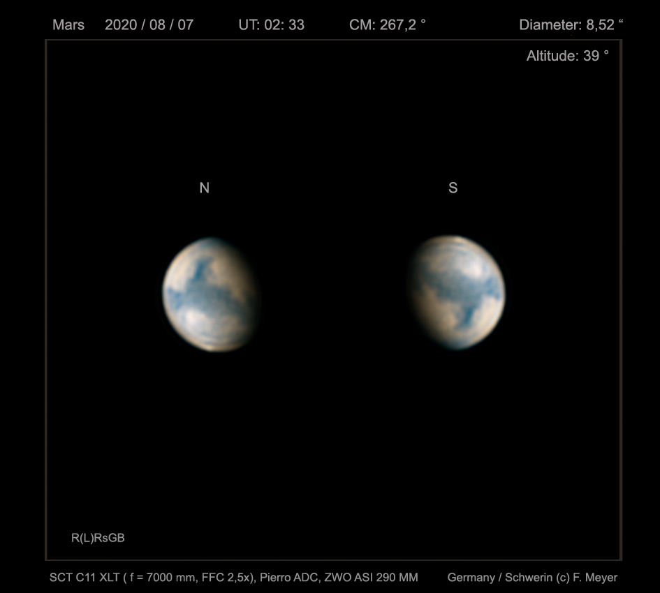 Mars am 07.08.2022