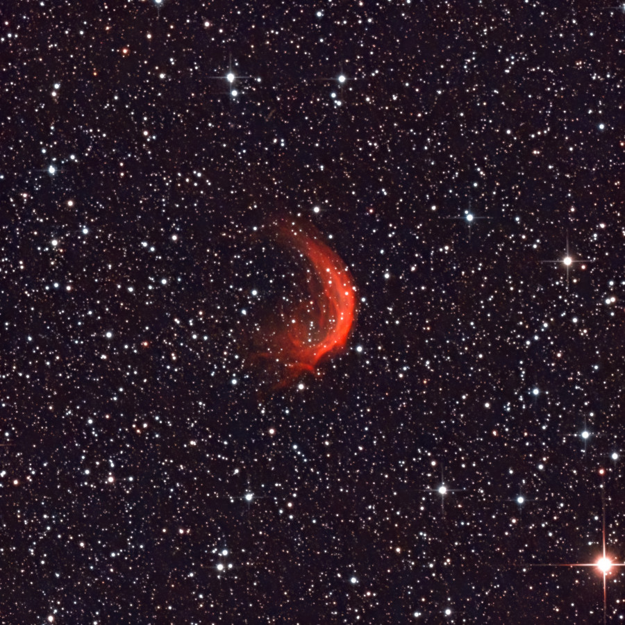 SH2-188 („Shrimp Nebula“, ein Planetarischer Nebel)