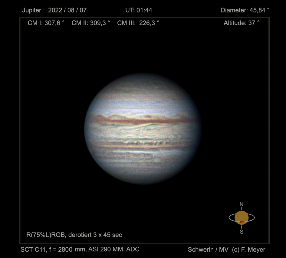 Jupiter am 07.08.2022