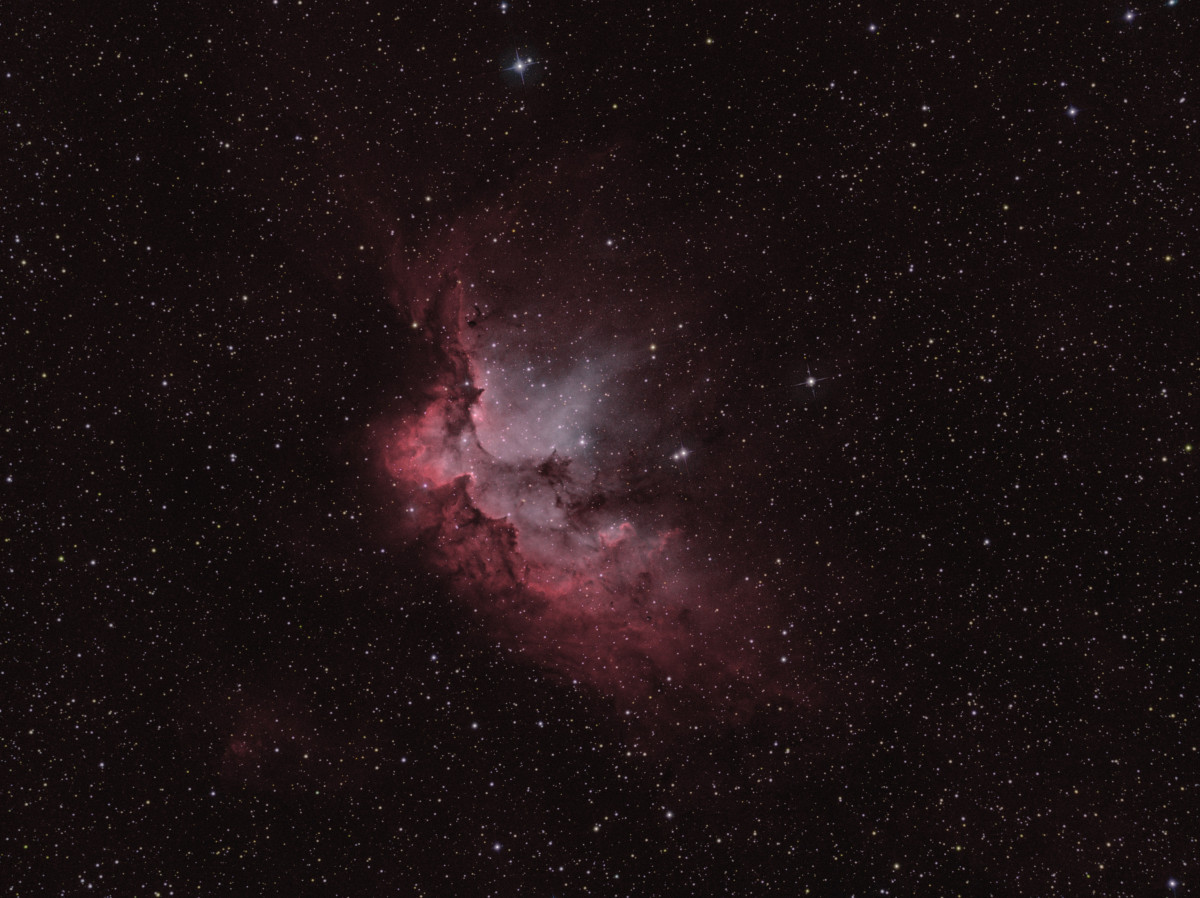 NGC7380 SHO Firstlight