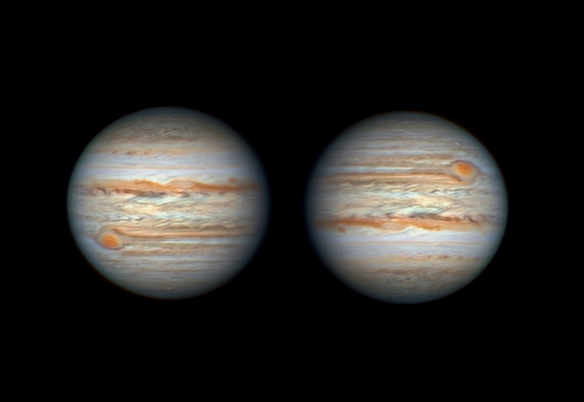 Jupiter am 14. August 2022 (IR-RGB)