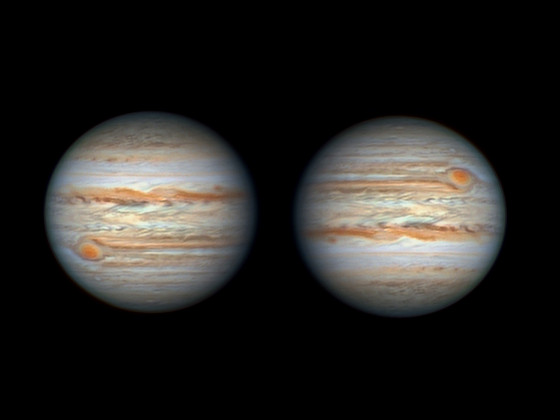 Jupiter am 14. August 2022 (IR-RGB)