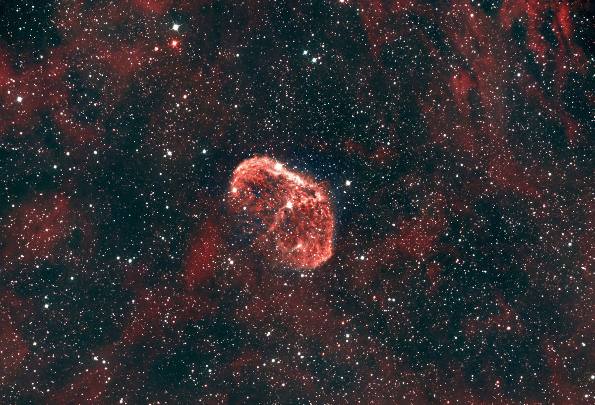 NGC6888 Crescent Nebel