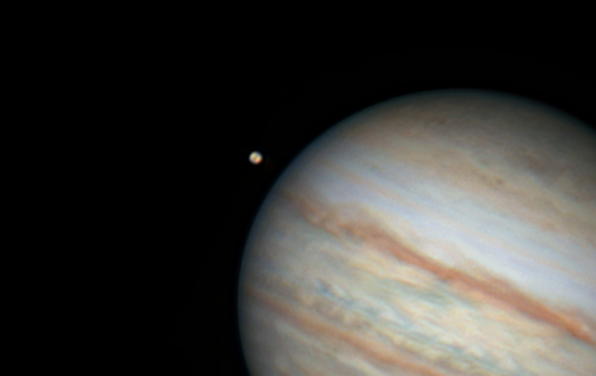Jupitermond Io am 26. August 2022