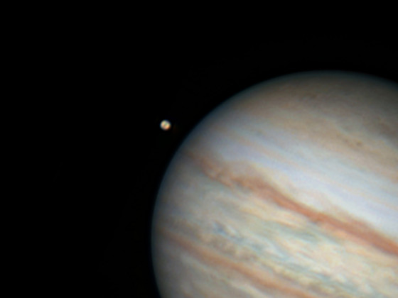 Jupitermond Io am 26. August 2022