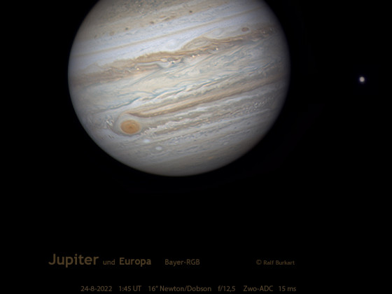 Jupiter 24.8.2022