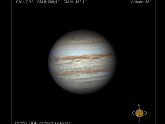 Jupiter am 28.08.2022