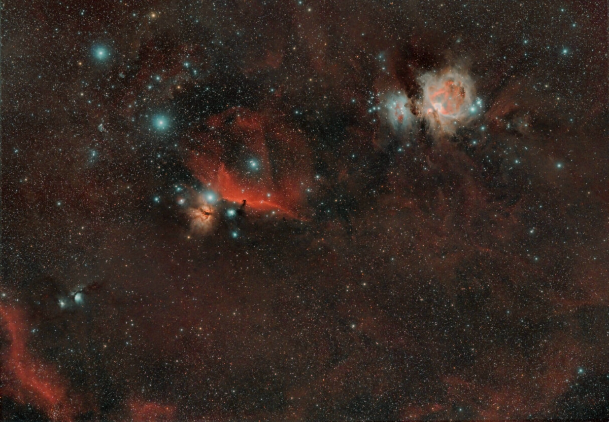 M42, IC 434, B33, M 78