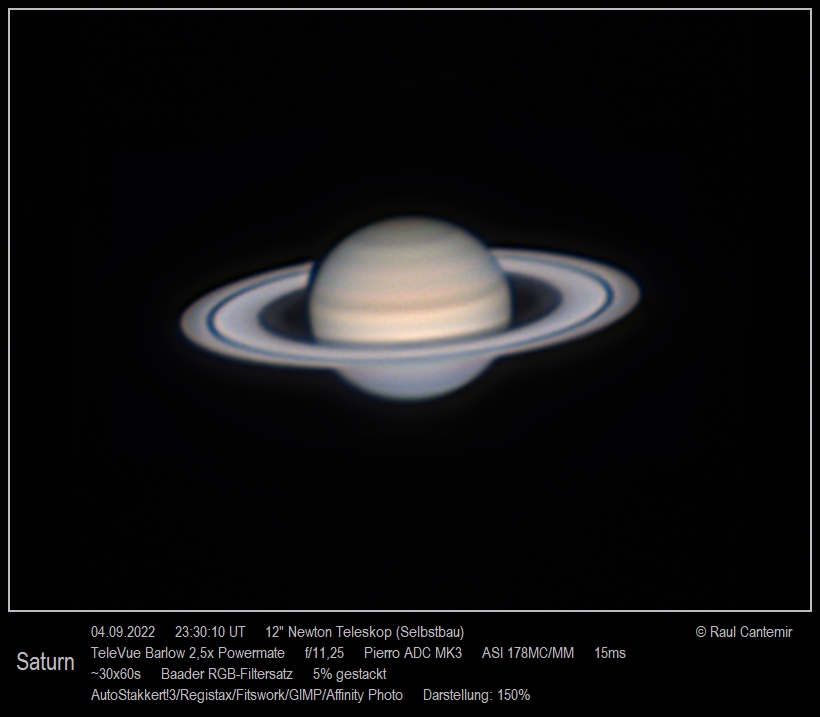 Saturn vom 04.09.2022