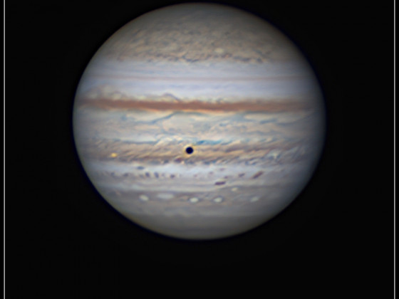 Jupiter mit IO und Schatten vom 25.08.2022