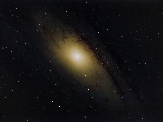 M31 mit der Vaonis Stellina