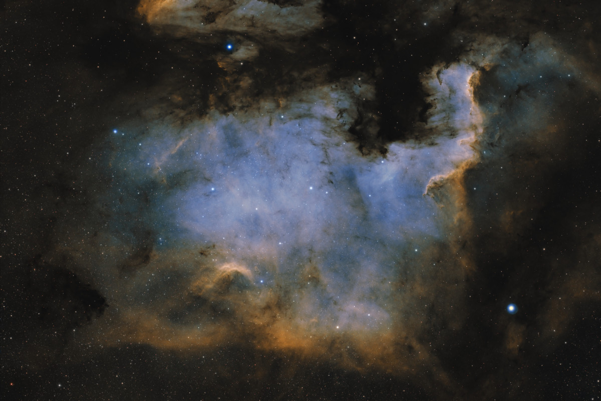 NGC 7000 "Hubble-Style"