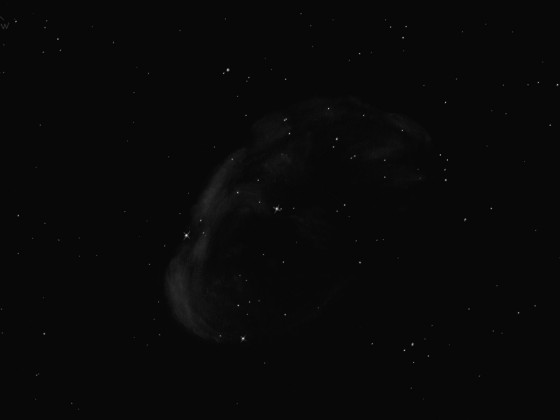 NGC 6888 mit 16", 128x + OIII, GG: 6m2,  9/2022