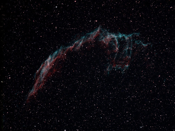 NGC 6992 Cirrusnebel - Knochenhand