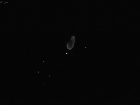NGC 6309 mit 16", 720x, GG: 6m1,  6/2021