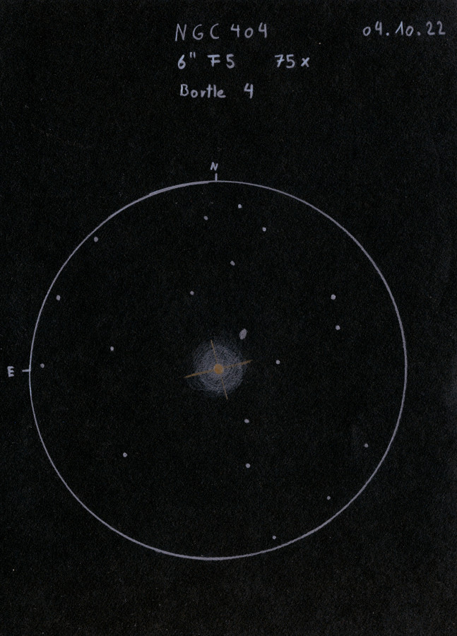 NGC404 - Mirachs Geist
