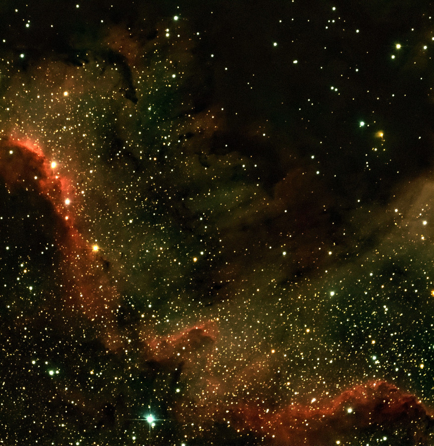 NGC7000 neu bearbeitet