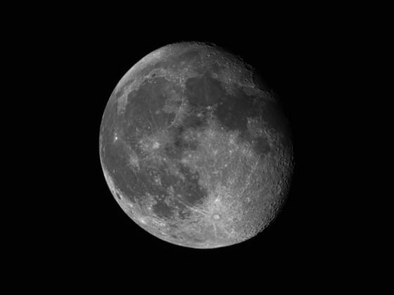 Mond am 12.10.2022 (90%, abnehmend) - aufgenommen mit der Vaonis Stellina