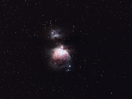 Orion Nebel mit Runnigman
