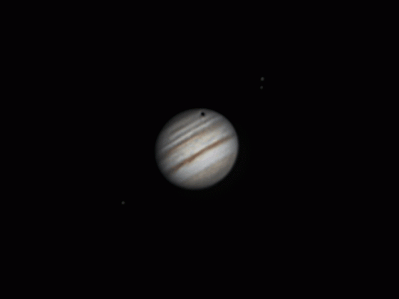 Jupiter in Bewegung die 2te