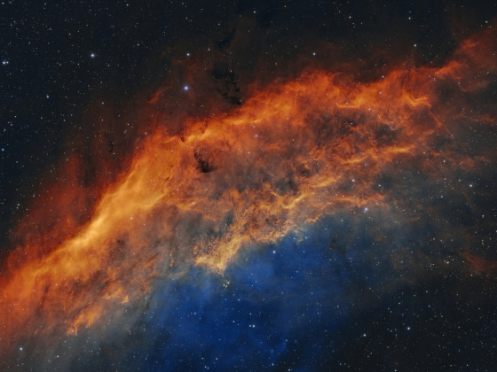 California Nebula in SHO aus Berlin