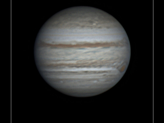 Jupiter am 5.11.2022 mit 12" ONTC Newton und QHY462C