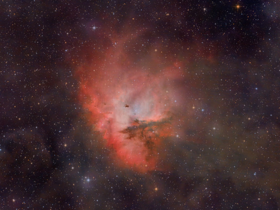 NGC 281 der Pacman im interstellaren Medium