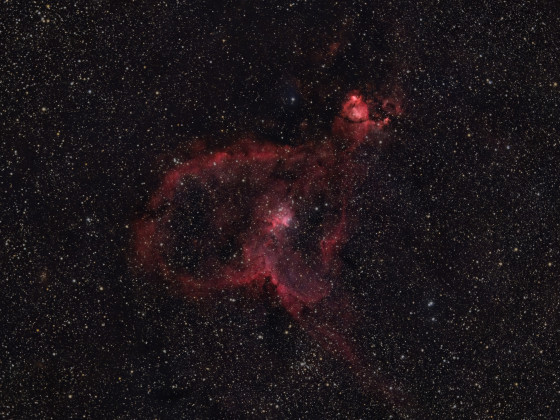 IC1805 (Herznebel und Offener Sternhaufen)