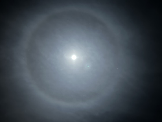 Nebel-Mond Halo