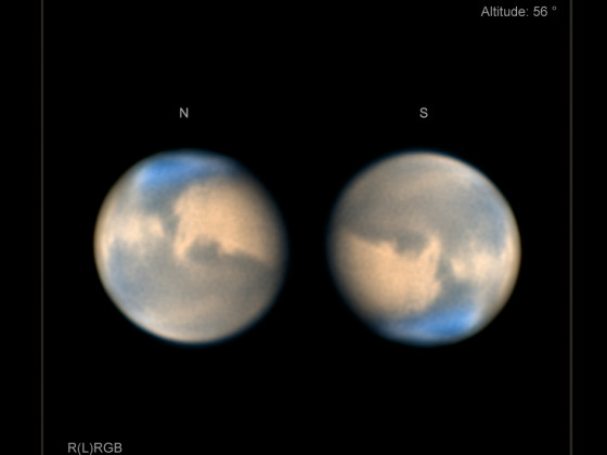 Mars in der Nacht vom 14. auf den 15.11.2022
