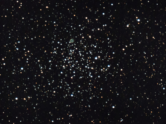 M46 offener Sternhaufen mit der Vaonis Stellina