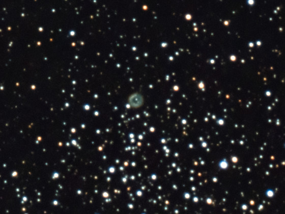 NGC2438 Planetarischer Nebel (crop) mit der Vaonis Stellina