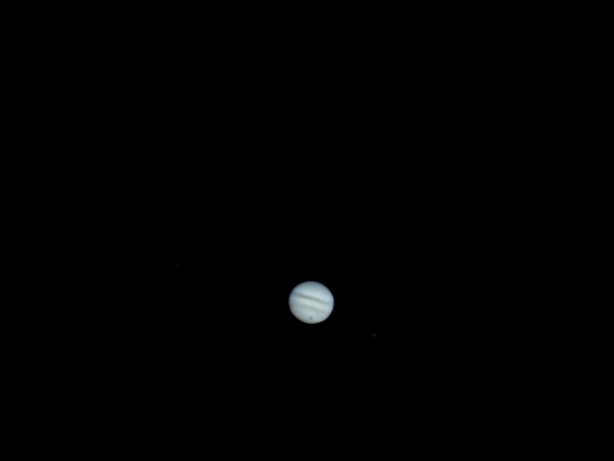 mein erster Jupiter (mit Schatten von Ganymed?)