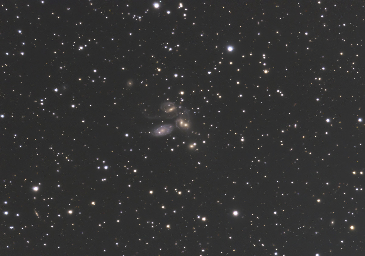 NGC7318 & Co - Stephans Quintett im Pegasus