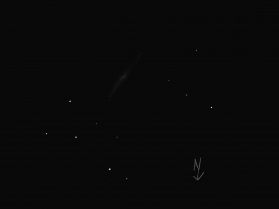 NGC 5746 mit 16", 225x, GG: 6m5,  5/2012