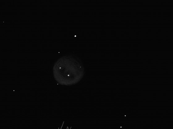 NGC 246 mit 16", 200x +UHC, GG: 6m8,  8/2012