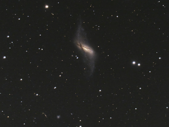 NGC660 "polar ring galaxy"