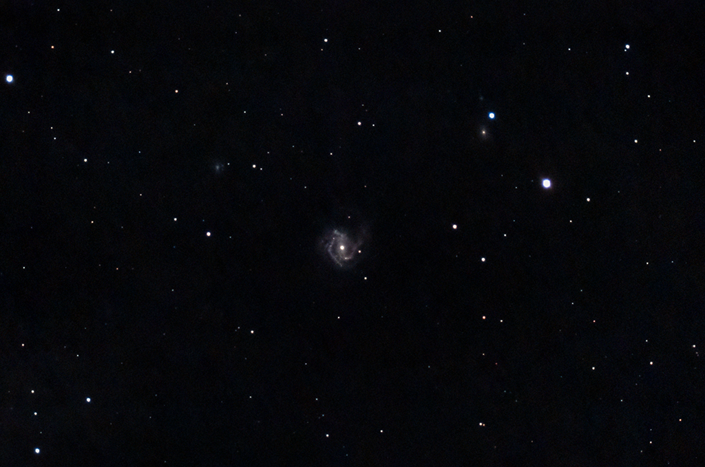 M61 Galaxie (mit NGC4301 und NGC4292) mit der Vaonis Stellina