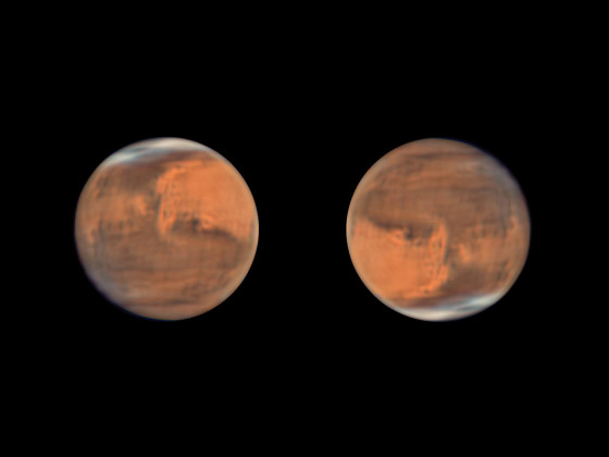 Mars am 16. Dezember 2022