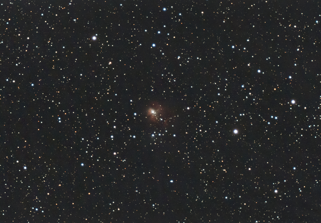 NGC1931 "Die Fliege" mit der Vaonis Stellina