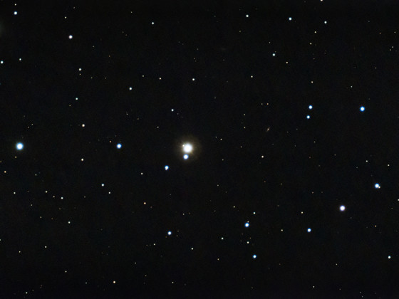 Melotte 111 (Coma-Berenices-Sternhaufen) mit der Vaonis Stellina