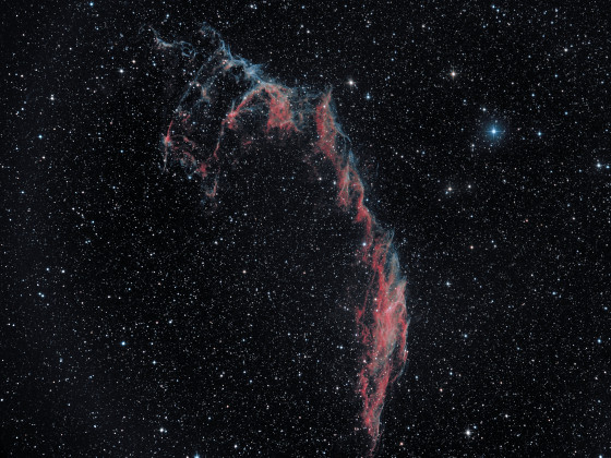 Östlicher Cirrusnebel NGC 6992/95 mit IC 1340