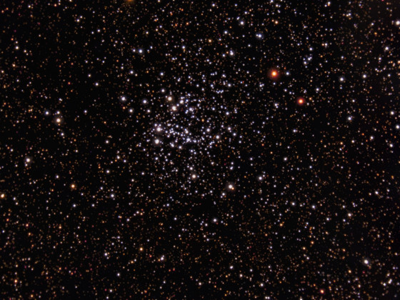 alte Aufnahme des Sternhaufens NGC 663 in Cassiopeia vom 24.09.2016 mit dem C9.25 bei 1525 mm; Canon 1100da; 18x4 min;